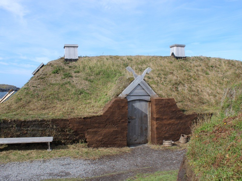 Main building of Viking village