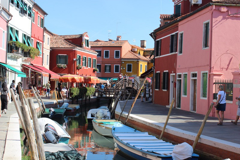 Canal in Burano