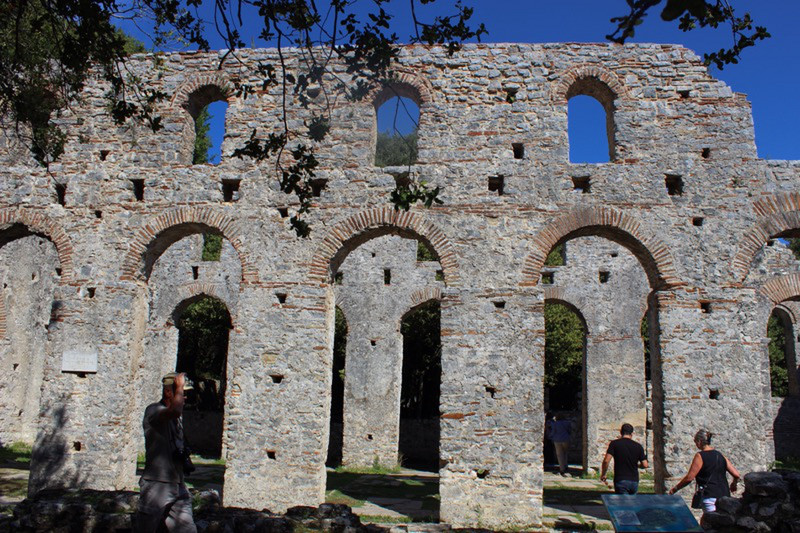 Remains of Byzantian church
