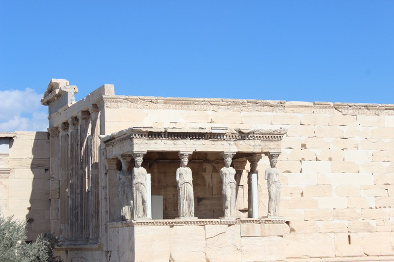 Erechtheion and the Caryatides.