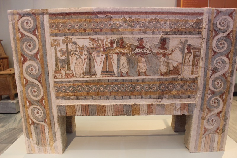 Scenes of life, Haiga Triada sarcophagus