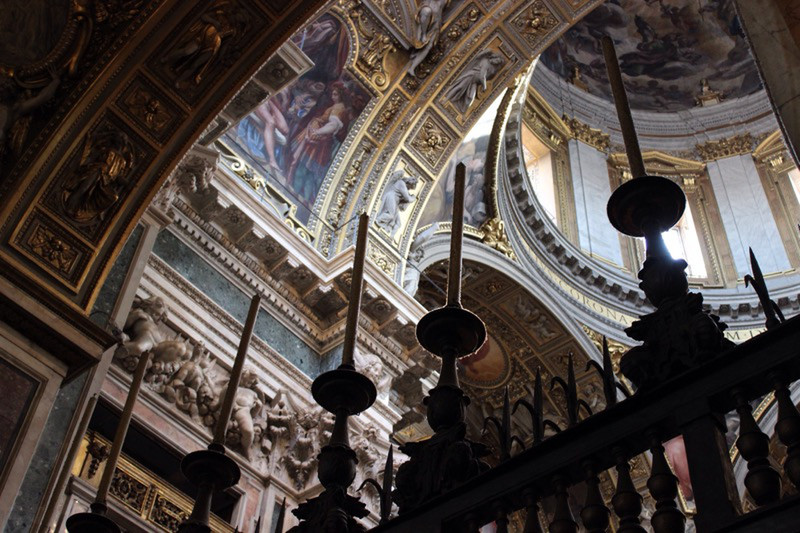 Ceiling in Basilica of Santa Maria Maggiore