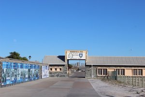 Main entrance to Robben Island Prison