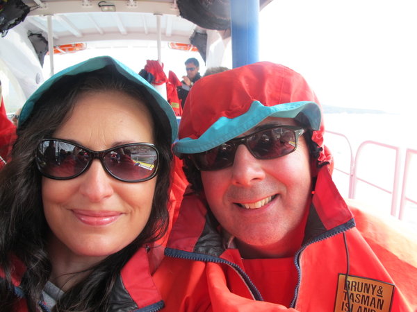 Bruni Island boat trip - wrapped up !
