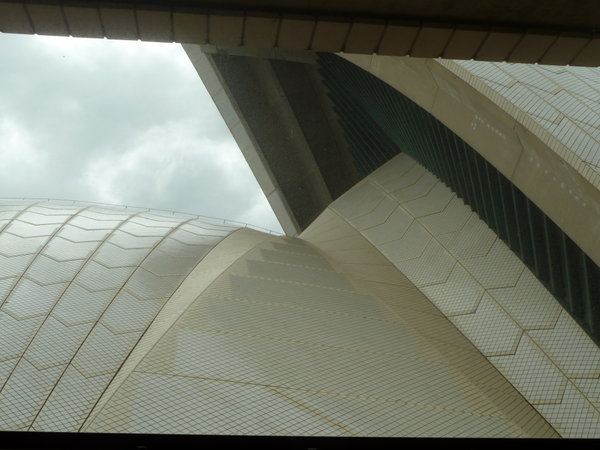 Last one of the Opera House (promise !)...close up of the famous sails