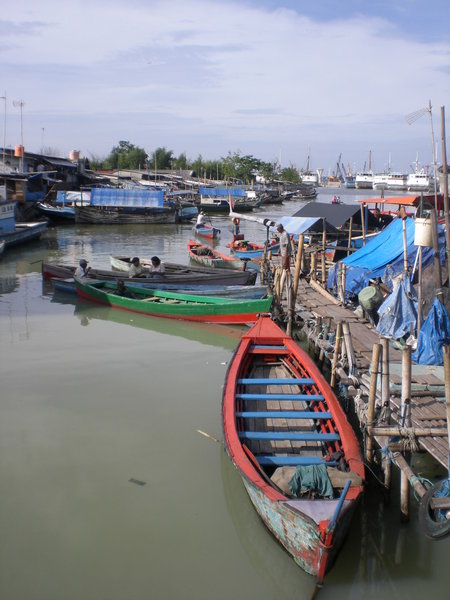 Jakarta's harbour