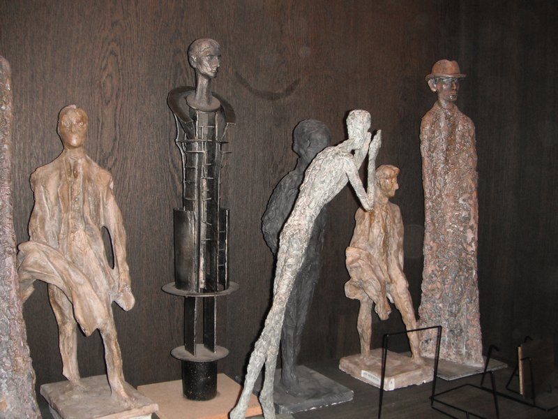 Runner-up Kafka statues from a competition
