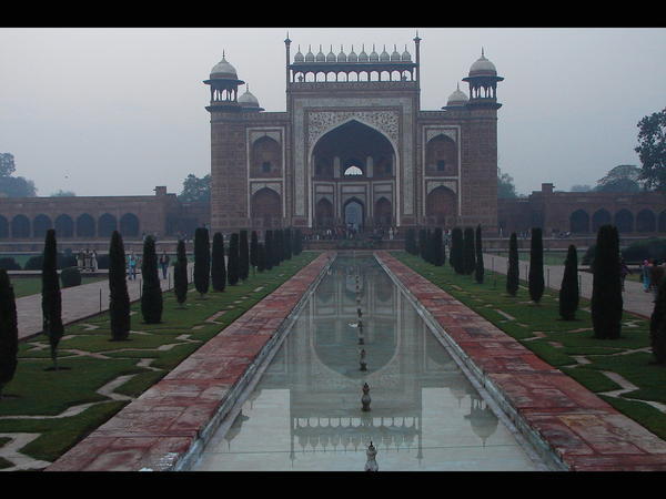 Entrance Gate to Taj Mahal 