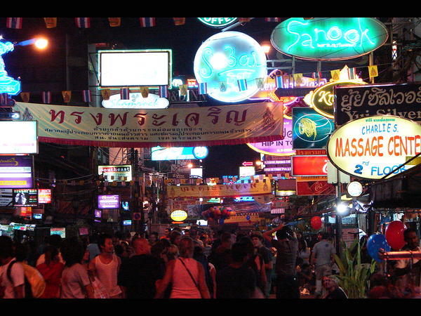 Khao San Neon Lights