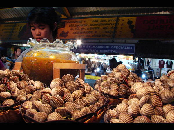 Clams and Spicy Sauce