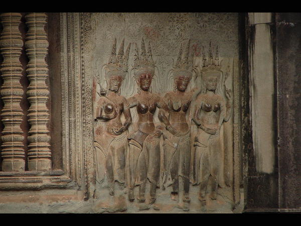 Dancing Dieties at Angkor Wat