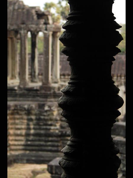 Coloum at Angkor Wat