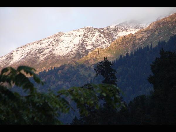 Snow Capped Mountain