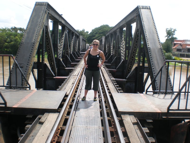 Shelly @ Bridge over River Kwai