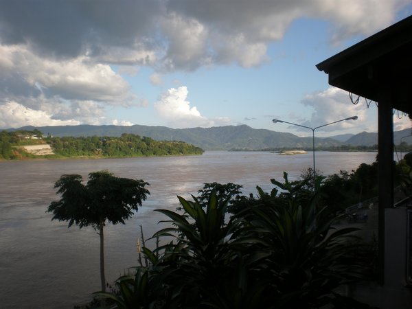 Looking Across the Mekong to Laos