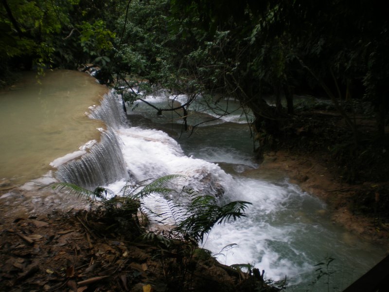 Cascading Falls at Kuang Si
