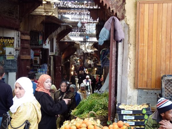 Inside the medina