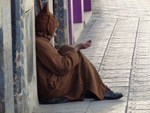 Beggar in the Jewish Quarter
