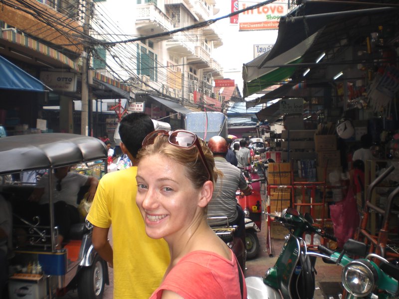 Exploring Bangkok streets