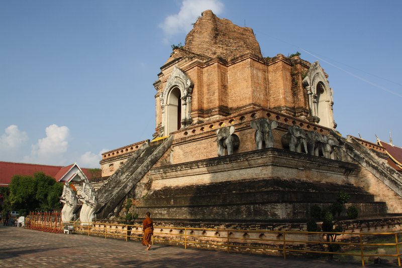 Temple in the centre of Chian Mai