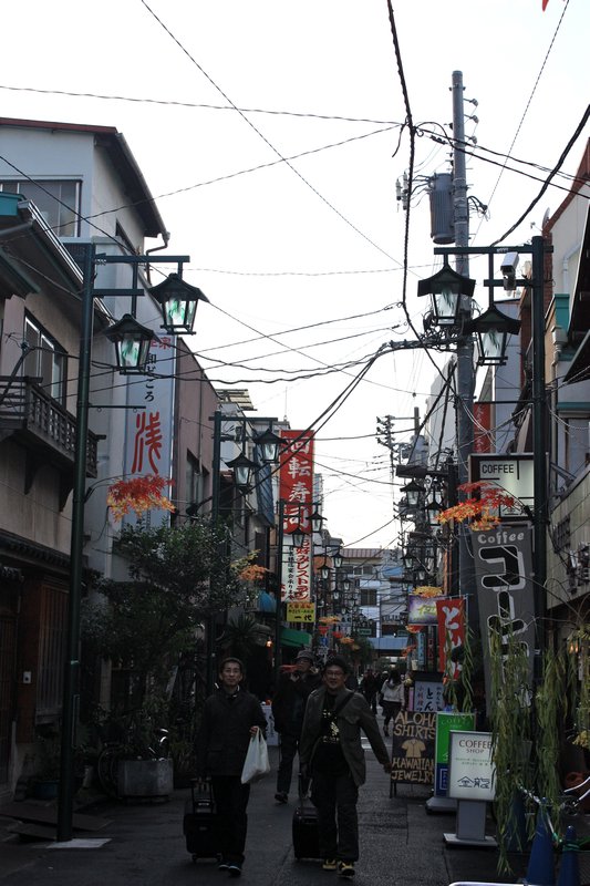 Street off Nakamise Shopping Street (Nakamise Dori)