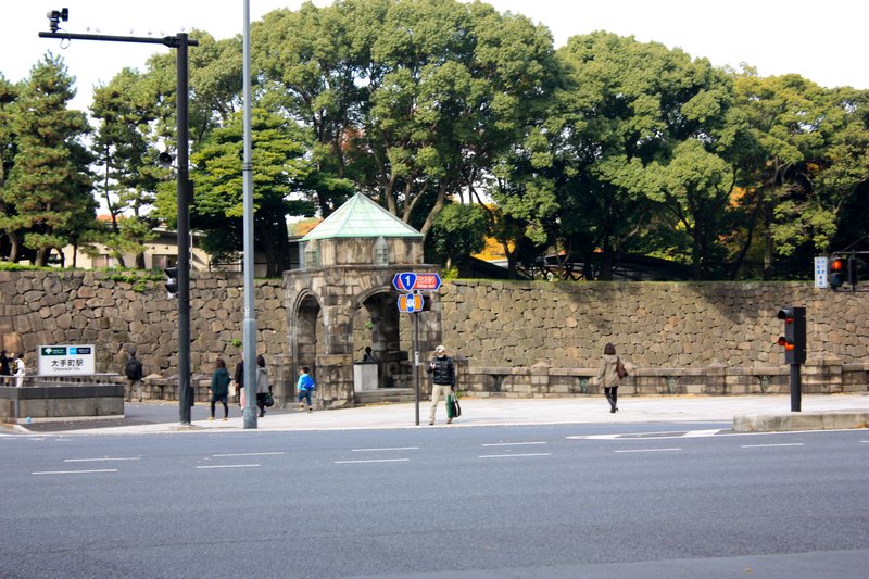 Area around Tokyo Imperial Palace