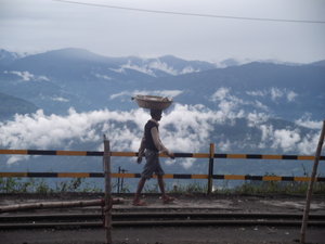 View from Darjeeling Railway Station
