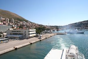 leaving Dubrovnik