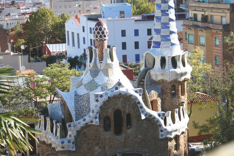 View form Gaudi's park