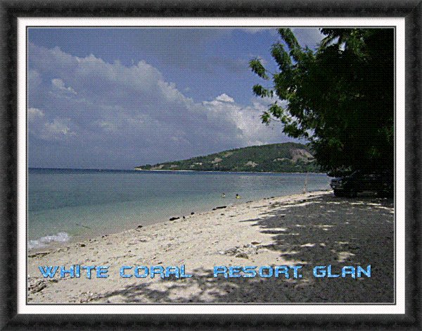 white coral beach resort ,glan