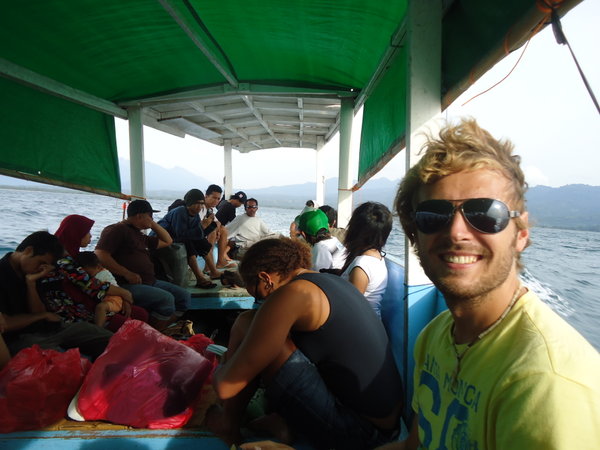 Boat to Gili islands