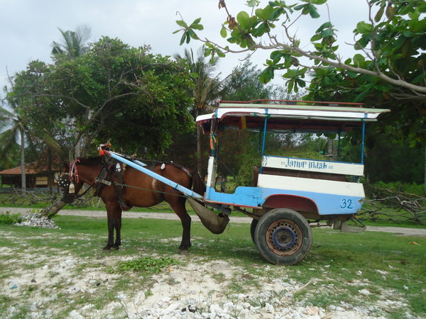 Transport on the Gili islands