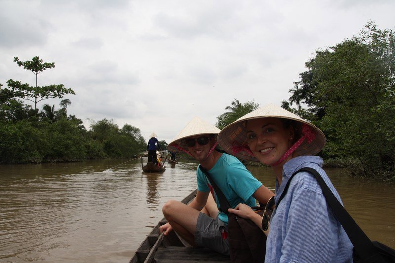 I rishatt pa Mekongfloden