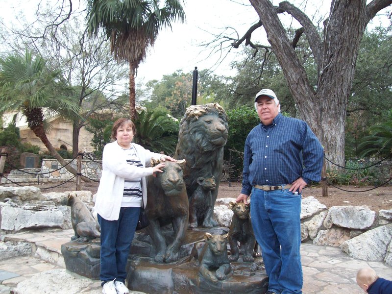 Laura and I at the Zoo