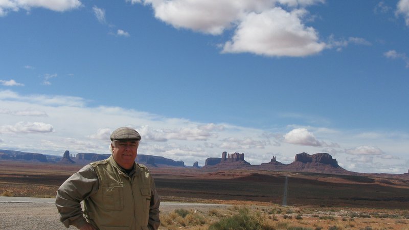 William at Monument Valley