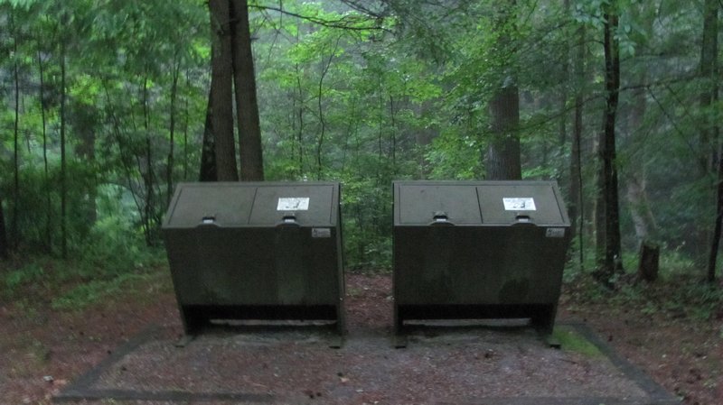 Bear proof trash containers