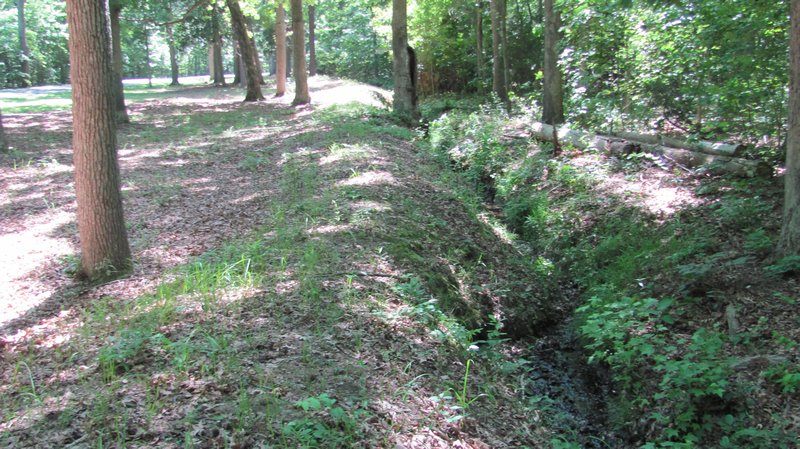 More of Pickett's trenches