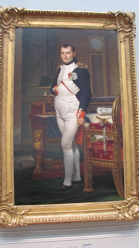 Napoleon in his study at the Tuilleries 