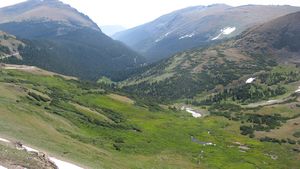 View from the Alpine Visitor Center