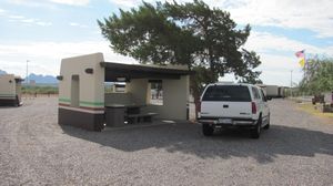 Rest area north of Las Cruces