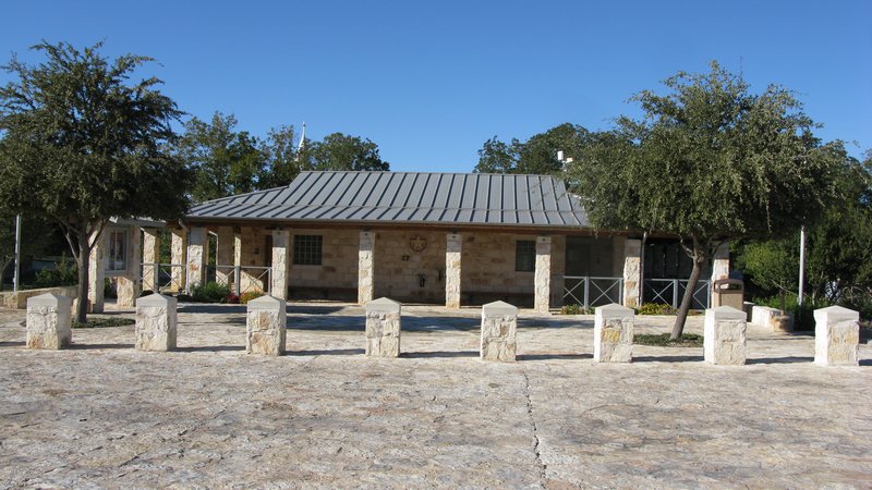 Rest area east of Stonewall, Texas