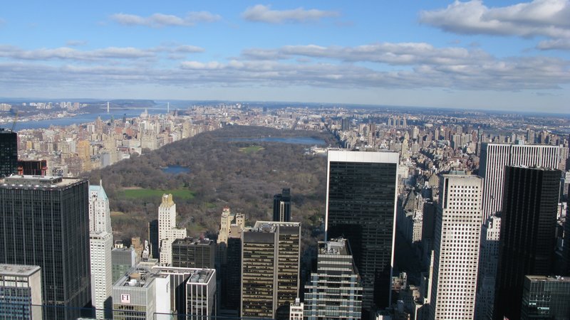 Central Park from "Top of The Rock