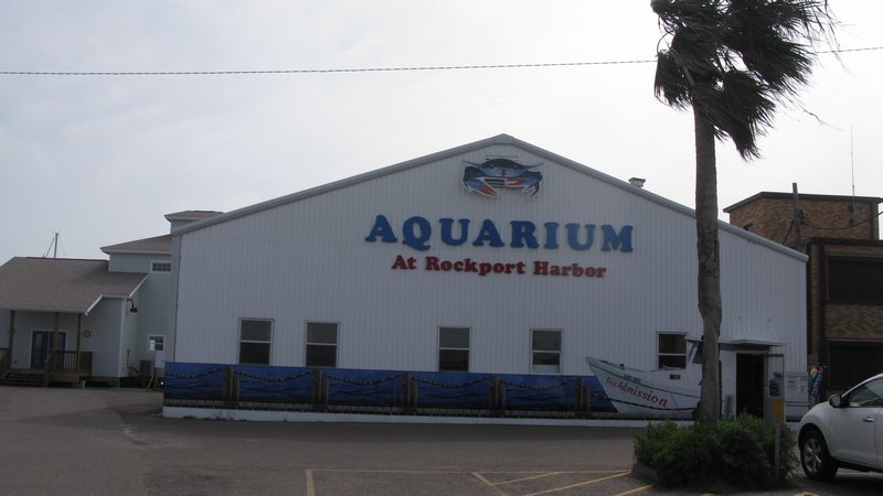 The aquarium in Rockport
