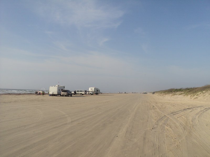 Open beach area around marker 22