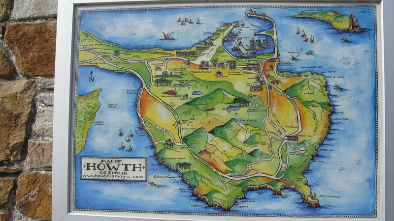 Map of Howth