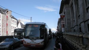 Busses at station
