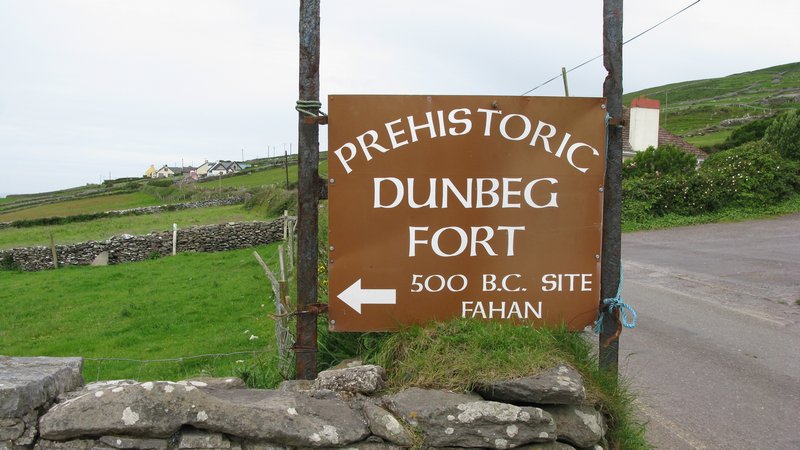 Dunbeg Fort entrance
