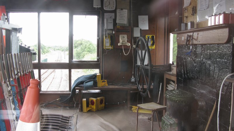 Inside the old Railroad Tower