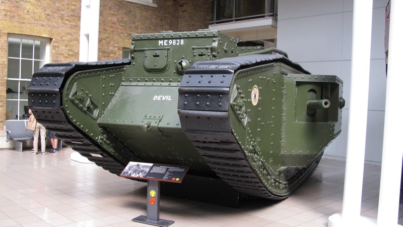 WW 1 tank