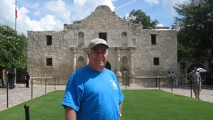 William at the Alamo September 2012